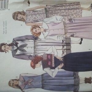 VTG 1989 Pattern! McCall's 4628 Jumper Pattern